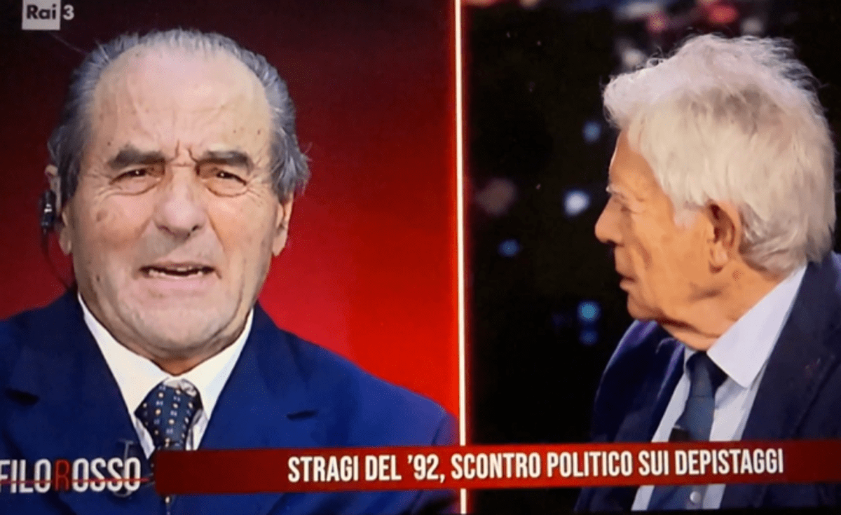 Filorosso, bestemmia in diretta tv dell'ex ministro Martelli: "Non siamo al Grande Fratello"