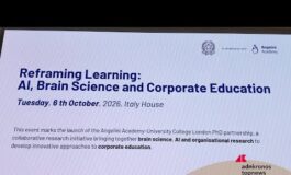 Formazione e intelligenza artificiale Angelini Academy e UCL firmano un accordo triennale per 265x160