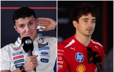 Formula 1 Hadjar Verstappen vincerebbe anche con Ferrari. Leclerc Non sa di cosa parla 364x230