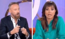 Francesco Facchinetti la frase che fa infuriare Balivo Gli uomini giocano a padel per agonismo le donne per trovare 265x160