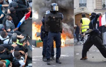 Francia lesperta Repressione alimenta convergenza tra lotte degli studenti e gilet gialli 364x230