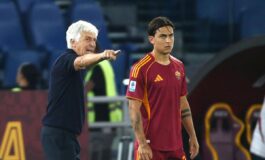 Gasperini Con lo Slovan Dybala non ci sara ha una minima lesione 265x160