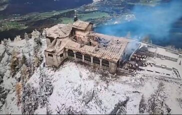 Germania nuovo incendio al Nido dellAquila di Hitler fermato un 33enne danni per milioni 364x230