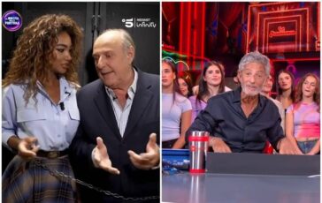 Gerry Scotti e Samira Lui rispondono a Fiorello. in catene 364x230