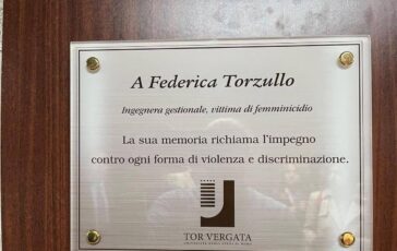Ghiron Tor Vergata Aula intitolata a Federica Torzullo ci invita a non restare indifferenti 364x230