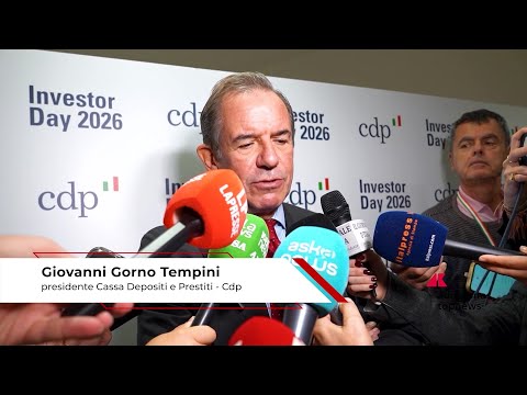 Gorno Tempini (Cdp): “Oggi l'Italia è stabilmente parte dei portafogli internazionali""