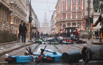 Guerriglia a Milano 32 arrestati 23 sono minori. Per 174 fermo di prevenzione introdotto dal decreto sicurezza 364x230