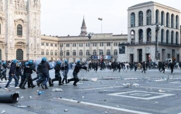 Guerriglia a Milano oggi il Consiglio dei Ministri atteso decreto con misure per fermare le violenze 364x230