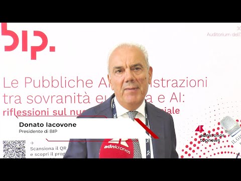 Iacovone (BIP): "Tra le priorità anche utilizzo ai per migliorare servizi a cittadini e imprese"