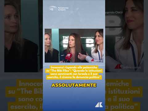 Innocenzi sulle polemiche su The Bibi Files: "Dove le istituzioni tacciono, il cinema fa politica"