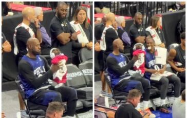 James gioca con una bambina LeBron versione babysitter in Nba 364x230