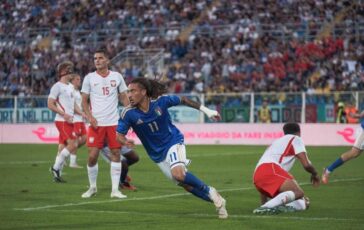 LItalia Under 21 vola a Euro 2027 gli azzurrini travolgono 6 2 la Polonia 364x230