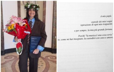 La figlia di Pino Daniele si laurea e dedica la tesi al padre Custode dei miei sogni 364x230