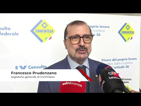 Lavoro, Prudenzano (Confintesa): “Fiscalità premi contratti migliori""