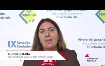 Lavoro ex ministro Catalfo Garantire quanto previsto dallarticolo 36 364x230