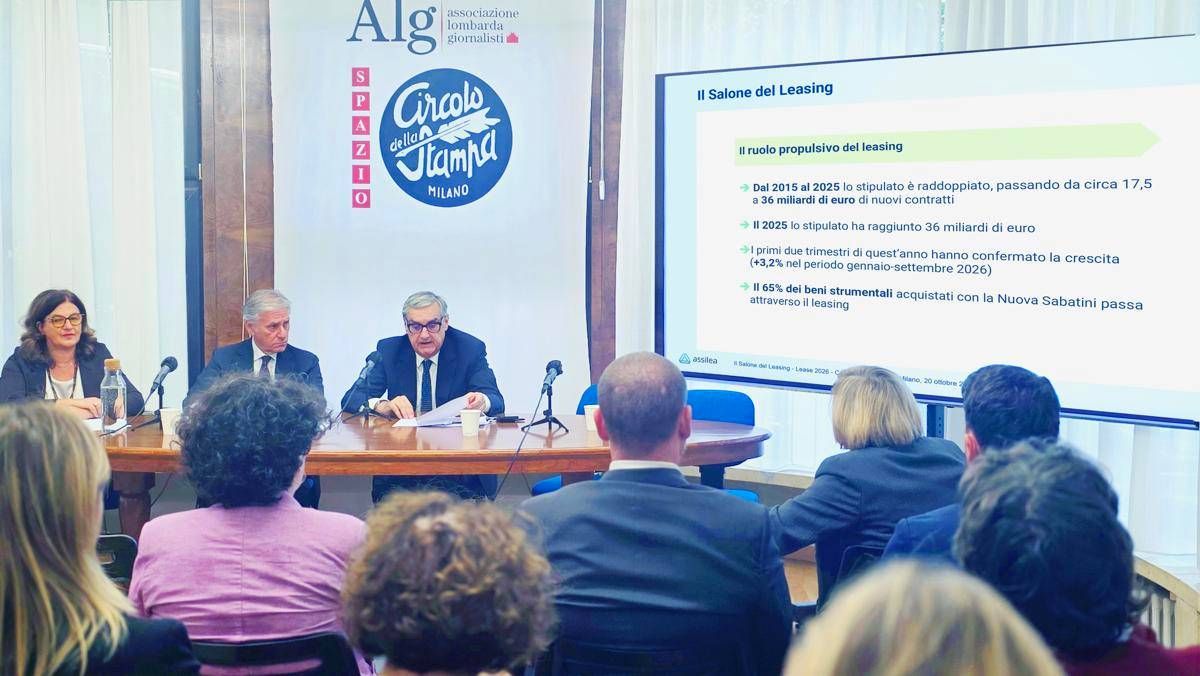 'Lease 2026', il 28 e 29 ottobre torna a Milano il Salone del Leasing organizzato da Assilea