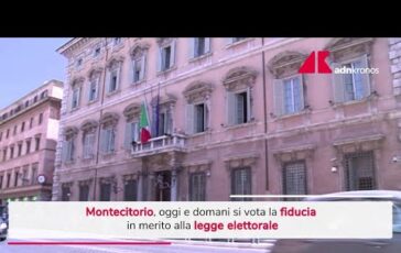 Legge elettorale fiducia su tre articoli 364x230