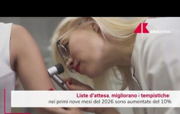 Liste dattesa nel 2026 migliorano i tempi Video 364x230