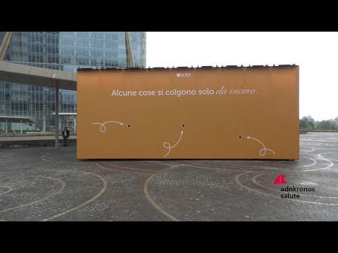 Malattie renali rare, a CityLife a Milano l’installazione di Sobi Italia per sensibilizzare i
