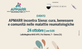 Malattie reumatologiche a Siena un incontro su cura e benessere 265x160