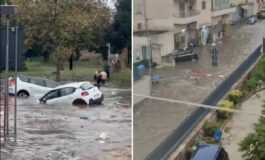 Maltempo nubifragi e strade allagate da Napoli a Brindisi allerta meteo arancione e scuole chiuse 265x160