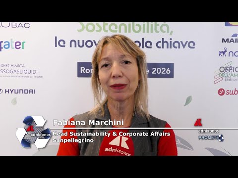 Marchini (Sanpellegrino): ""Vera sostenibilità quando si passa dall’impegno all’azione""