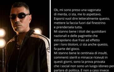 marracash rompe il silenzio mi stanno bene gli insulti mai inneggiato alla violenza 2
