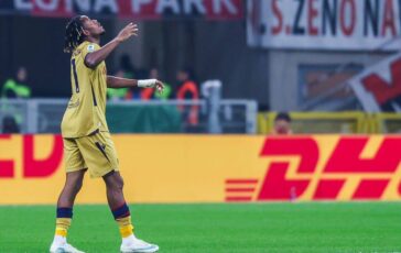 Mbangula show a San Siro tripletta e risposta a Cisse il Bologna ribalta il Milan 364x230