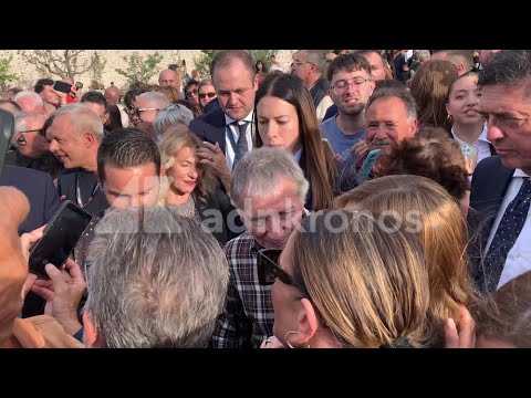 Meloni nelle Marche, bagno di folla ad Ascoli Piceno