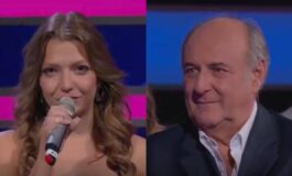 Nicla Ozenda lascia la Ruota della fortuna Ho una cisti alle corde vocali devo operarmi 265x160