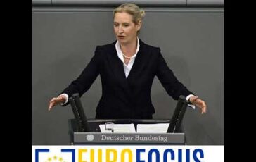 Niente armi a Kiev gas da Mosca il piano di Alice Weidel leader AfD Eurofocus podcast Adnkr 364x230