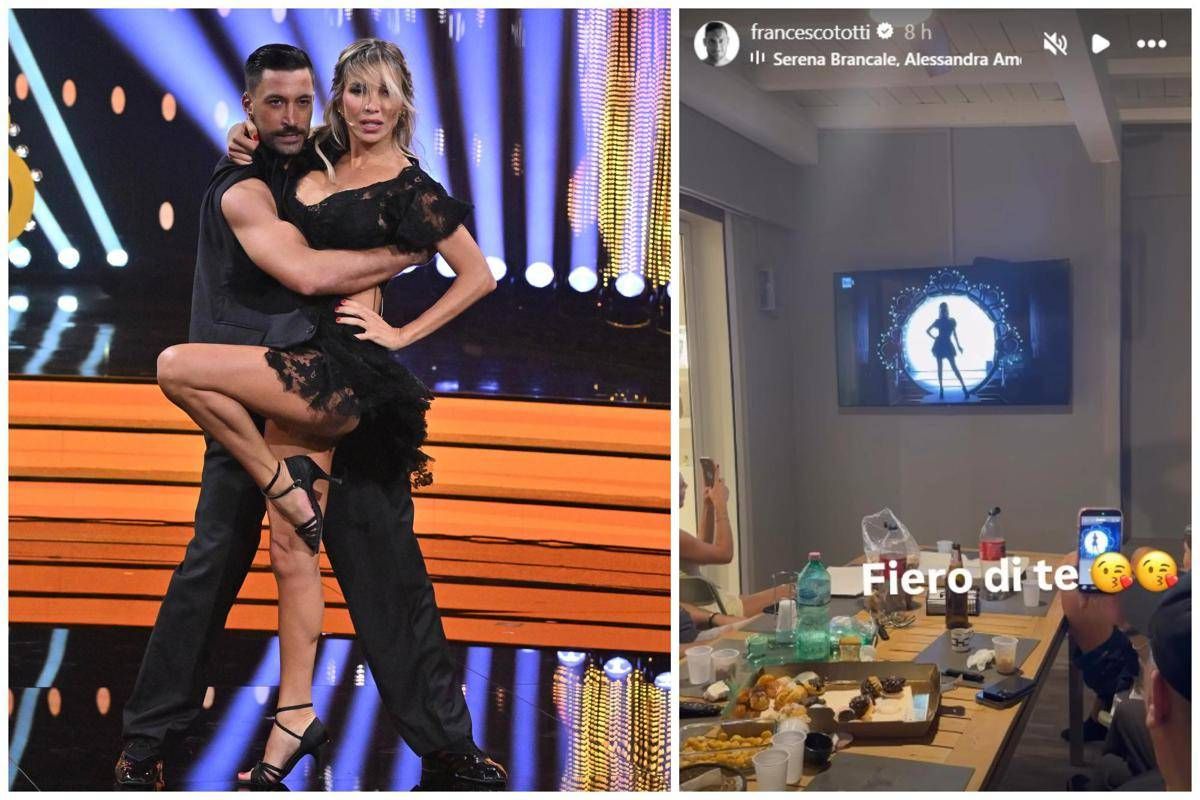 Noemi Bocchi a Ballando, Totti esulta: "Fiero di te"