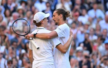 Oggi Zverev sfida Griekspoor a Vienna se vince lunedi sara il numero 1 del ranking Atp superando Sinner 364x230