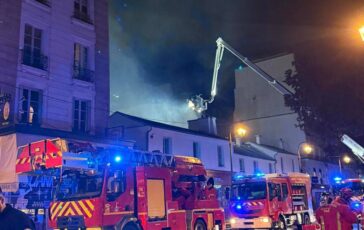 Parigi mercato degli Enfants Rouges devastato da un incendio 364x230