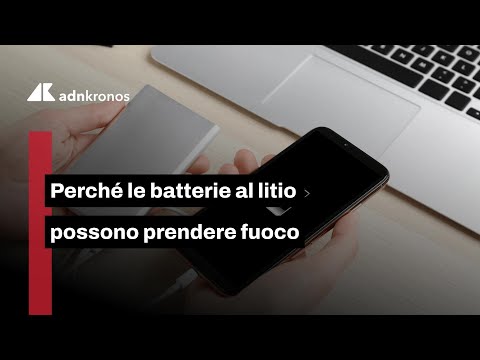 Perché le batterie al litio possono prendere fuoco? Le regole in aereo