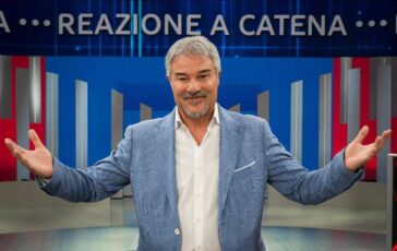 Pino Insegno Reazione a Catena al 26 e Lazio prima in classifica what else 364x230