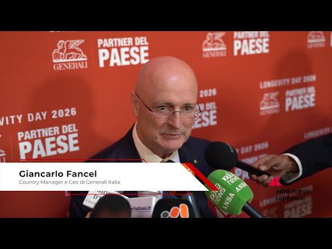 Previdenza: Fancel (Generali Italia), 'Nella media a 58 anni iniziano i problemi di salute, c’è un