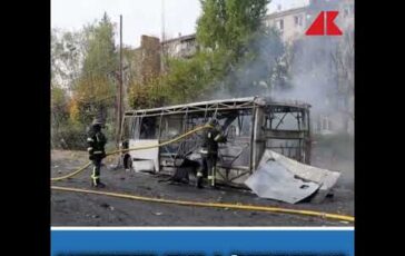Russian raid on two buses in Kramatorsk Putin names 'Armageddon 364x230