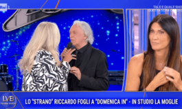 Riccardo Fogli confuso a Domenica In la moglie spiega Voleva fare il simpatico 265x160