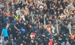Roma Slovan Bratislava scontri tra polizia e tifosi nel settore ospiti 265x160