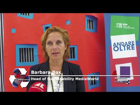 Salone Csr 2026: Bax (MediaWorld), ‘impegnati a creare consapevolezza su consumo risorse e ciclo