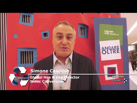 CSR 2026 Salon: Cascioli (Nidec Conversion), "engagemang för hållbarhet mer trovärdigt om"