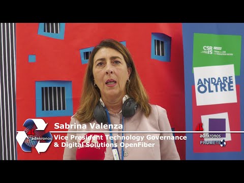 Salone Csr 2026: Valenza (Open Fiber),  ‘sfida aziende è rendere più inclusiva loro presenza sul