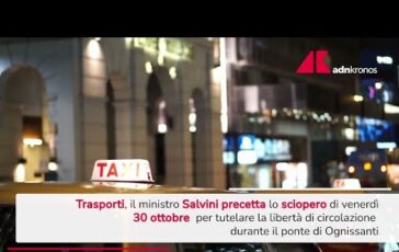 Salvini precetta lo sciopero del 30 ottobre lordinanza Video 364x230