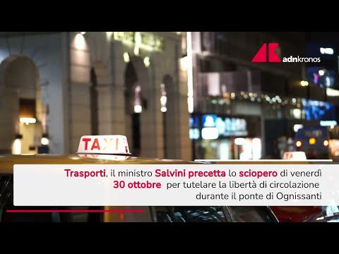 Salvini precetta lo sciopero del 30 ottobre, l'ordinanza - Video