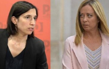 Schlein Meloni botta e risposta a distanza. La dem elenca 10 flop del governo e la premier ribatte Dieci falsita 364x230