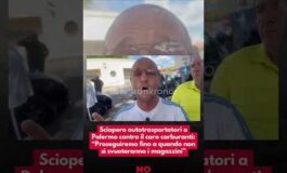 Sciopero contro il caro carburanti Proseguiremo fino a quando non si svuoteranno i magazzini 265x160