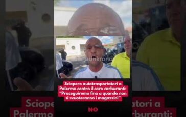 Sciopero contro il caro carburanti Proseguiremo fino a quando non si svuoteranno i magazzini 364x230