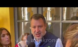 Scontri Milano Salvini Para pronti a intervenire con Lince e droni mi auguro restino per anni 265x160
