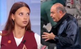 Scontro in tv tra Bruno Vespa e Sabrina Brizzola Quando parlate voi giovani documentatevi. Qui venite preparati 265x160